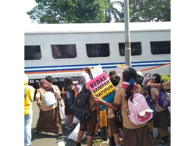 Kegiatan GPS Cikapundung River Spot