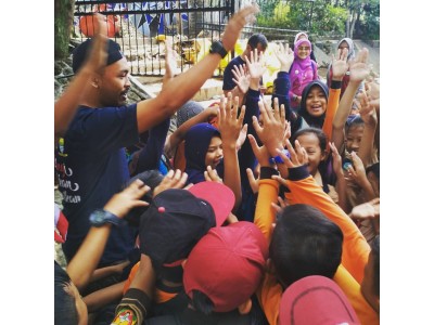 Kegiatan GPS Cikapundung River Spot