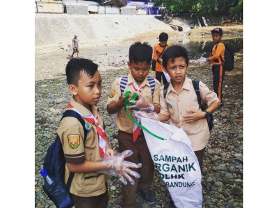 Kegiatan GPS Cikapundung River Spot