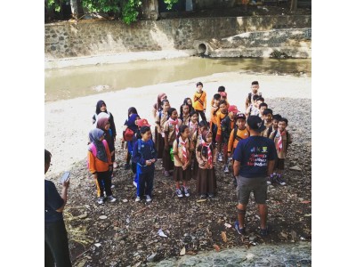 Kegiatan GPS Cikapundung River Spot