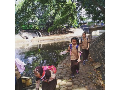 Kegiatan GPS Cikapundung River Spot