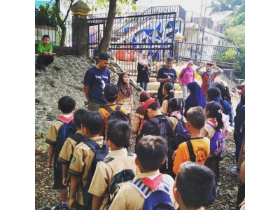 Kegiatan GPS Cikapundung River Spot