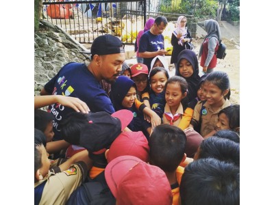 Kegiatan GPS Cikapundung River Spot