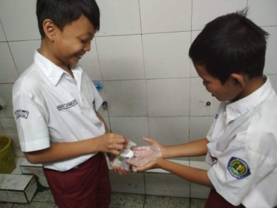 Gerakan Cuci Tangan Pakai Sabun